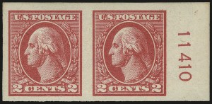 Sale 968B, Lot 703, 1918-20 Offset Printing Issues (Scott 525-536)