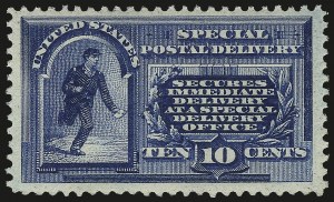 Sale 968B, Lot 767, Special Delivery (E) and Registration (F)