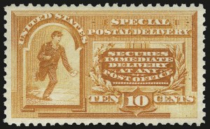 Sale 968B, Lot 769, Special Delivery (E) and Registration (F)