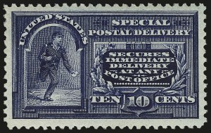 Sale 968B, Lot 770, Special Delivery (E) and Registration (F)