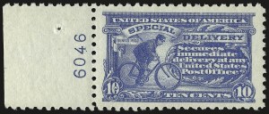 Sale 968B, Lot 775, Special Delivery (E) and Registration (F)