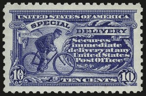 Sale 968B, Lot 776, Special Delivery (E) and Registration (F)