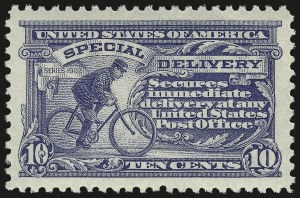 Sale Number 968B, Lot Number 777, Special Delivery (E) and Registration (F)