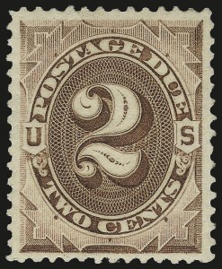 Sale 968B, Lot 786, Postage Due (Scott J1-J14)