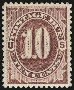 Sale 968B, Lot 801, Postage Due (Scott J15-J28)