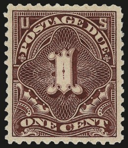 Sale 968B, Lot 806, Postage Due (Scott J29-J50)