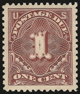 Sale 968B, Lot 813, Postage Due (Scott J29-J50)