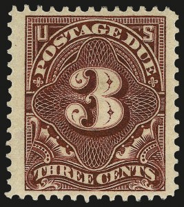 Sale 968B, Lot 823, Postage Due (Scott J29-J50)