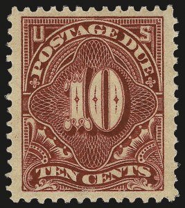 Sale 968B, Lot 825, Postage Due (Scott J29-J50)