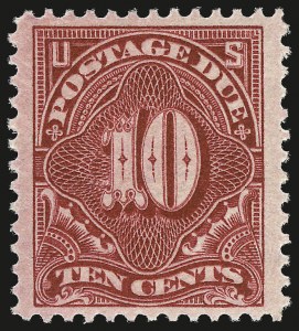 Sale 968B, Lot 826, Postage Due (Scott J29-J50)