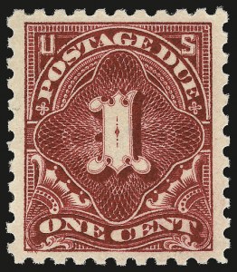 Sale 968B, Lot 828, Postage Due (Scott J52-J76)