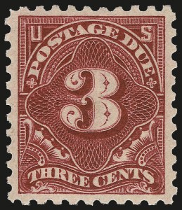 Sale 968B, Lot 831, Postage Due (Scott J52-J76)