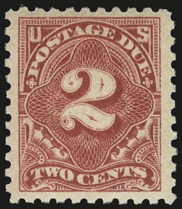 Sale 968B, Lot 837, Postage Due (Scott J52-J76)