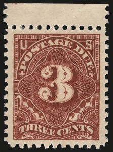 Sale 968B, Lot 840, Postage Due (Scott J52-J76)