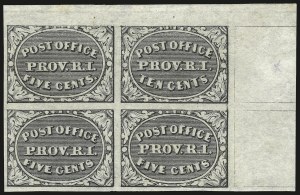 Sale 972, Lot 3009, Postmasters` Provisionals