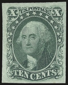 Sale 972, Lot 3027, 1851-56 Issue (Scott 5-17)