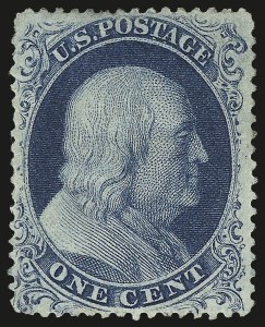 Sale 972, Lot 3032, 1857-60 Issue (Scott 18-39)
