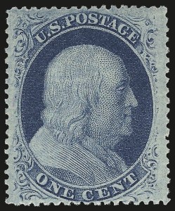 Sale 972, Lot 3035, 1857-60 Issue (Scott 18-39)