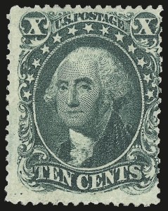 Sale 972, Lot 3043, 1857-60 Issue (Scott 18-39)