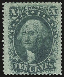 Sale 972, Lot 3047, 1857-60 Issue (Scott 18-39)