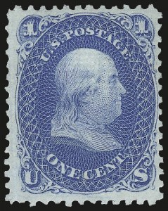 Sale 972, Lot 3086, 1867-68 Grilled Issue (Scott 79-101)
