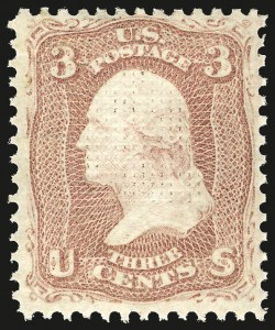 Sale 972, Lot 3088, 1867-68 Grilled Issue (Scott 79-101)