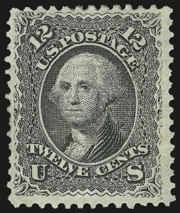 Sale 972, Lot 3090, 1867-68 Grilled Issue (Scott 79-101)