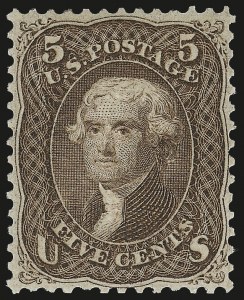 Sale 972, Lot 3095, 1867-68 Grilled Issue (Scott 79-101)