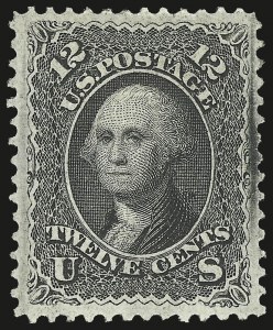 Sale 972, Lot 3097, 1867-68 Grilled Issue (Scott 79-101)
