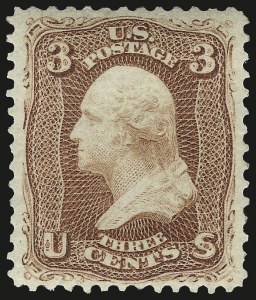 Sale 972, Lot 3104, 1875 Re-Issue of 1861-66 Issue (Scott 102-111)