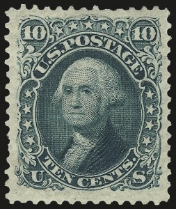 Sale 972, Lot 3106, 1875 Re-Issue of 1861-66 Issue (Scott 102-111)