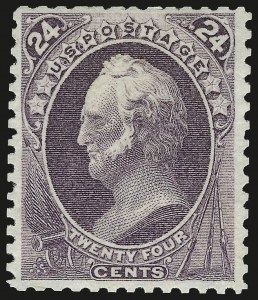 Sale 972, Lot 3176, 1875 Continental Bank Note Co. Special Printing (Scott 167-181)