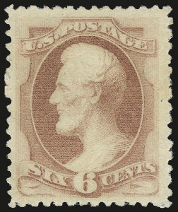 Sale 972, Lot 3194, 1880-83 American Bank Note Co. Soft Paper Special Printing (Scott 192-211D)