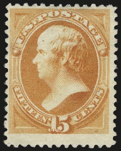 Sale 972, Lot 3198, 1880-83 American Bank Note Co. Soft Paper Special Printing (Scott 192-211D)