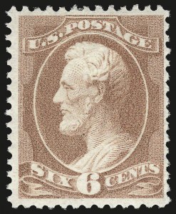 Sale 972, Lot 3208, 1881-87 American Bank Note Co. Issues (Scott 205-218)