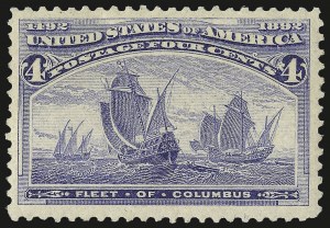 Sale 972, Lot 3226, 1893 Columbian Issue (Scott 230-245)