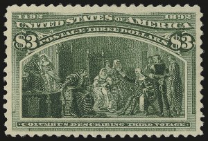 Sale 972, Lot 3239, 1893 Columbian Issue (Scott 230-245)