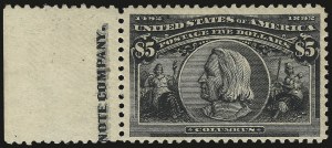 Sale 972, Lot 3241, 1893 Columbian Issue (Scott 230-245)