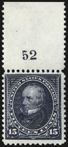 Sale 972, Lot 3257, 1895 Watermarked Bureau Issue (Scott 264-278)