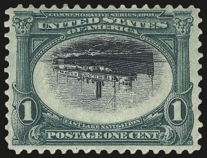 Sale 972, Lot 3277, 1901 Pan-American Issue (Scott 294-299)