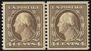 Sale 972, Lot 3296, 1908-10 Washington-Franklin Issues (Scott 331-356)