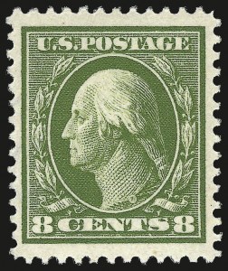 Sale 972, Lot 3307, 1910-13 Washington-Franklin Issue (Scott 374-396)