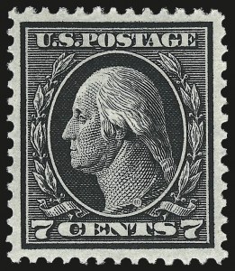 Sale 972, Lot 3323, 1912-15 Washington-Franklin Issue (Scott 405-461)