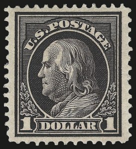 Sale 972, Lot 3328, 1912-15 Washington-Franklin Issue (Scott 405-461)