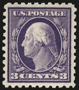 Sale 972, Lot 3329, 1912-15 Washington-Franklin Issue (Scott 405-461)