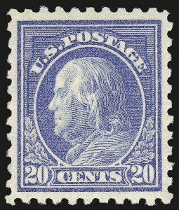 Sale 972, Lot 3335, 1912-15 Washington-Franklin Issue (Scott 405-461)