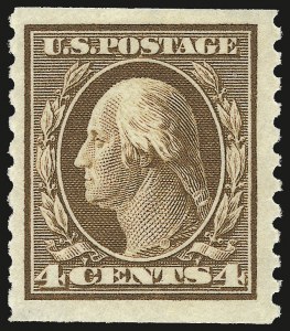 Sale 972, Lot 3339, 1912-15 Washington-Franklin Issue (Scott 405-461)