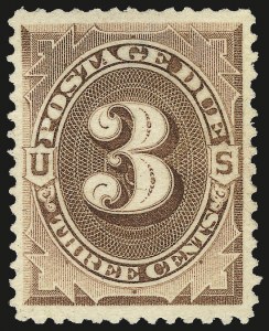 Sale 972, Lot 3420, Postage Due (J)