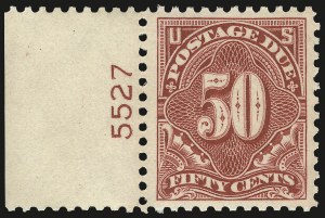 Sale Number 972, Lot Number 3473, Postage Due (J) Sale Number 972, Lot Number 3473, Postage Due (J)