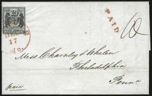 Sale 973, Lot 11, Postmasters` Provisionals